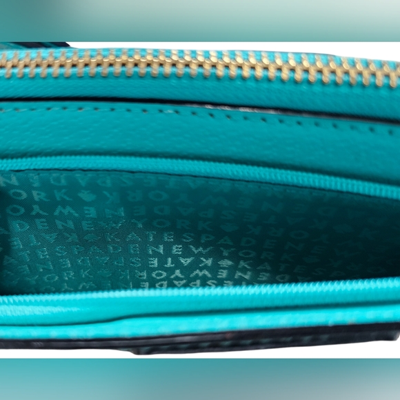 Kate Spade Aqua/Teal Wristlet - Picture 4 of 8